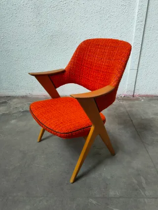 Sillones Tela Escandinavo Mid Century