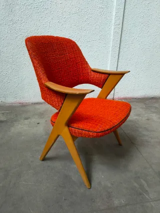 Sillones Tela Escandinavo Mid Century