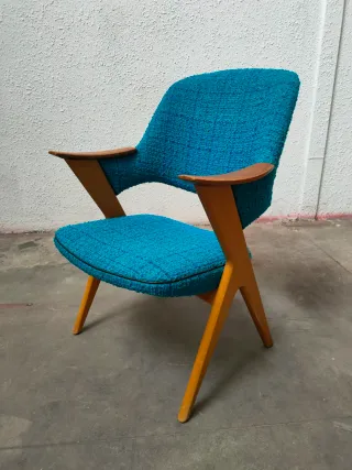 Sillones Tela Escandinavo Mid Century