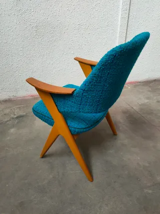 Sillones Tela Escandinavo Mid Century