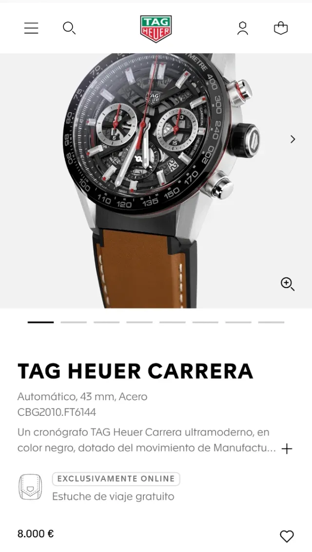 TAG HEUER CARRERA Skeleton Heuer 02