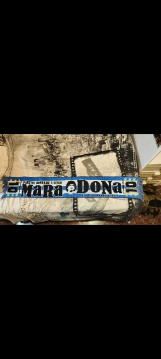 Bufanda Maradona Homenaje Diego