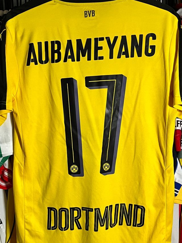 Camiseta BVB Dortmund Aubameyang 17