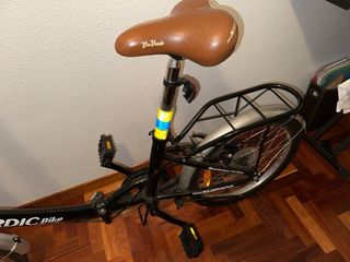 Bicicleta Plegable Nordic Bike Negra