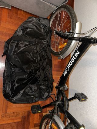 Bicicleta Plegable Nordic Bike Negra