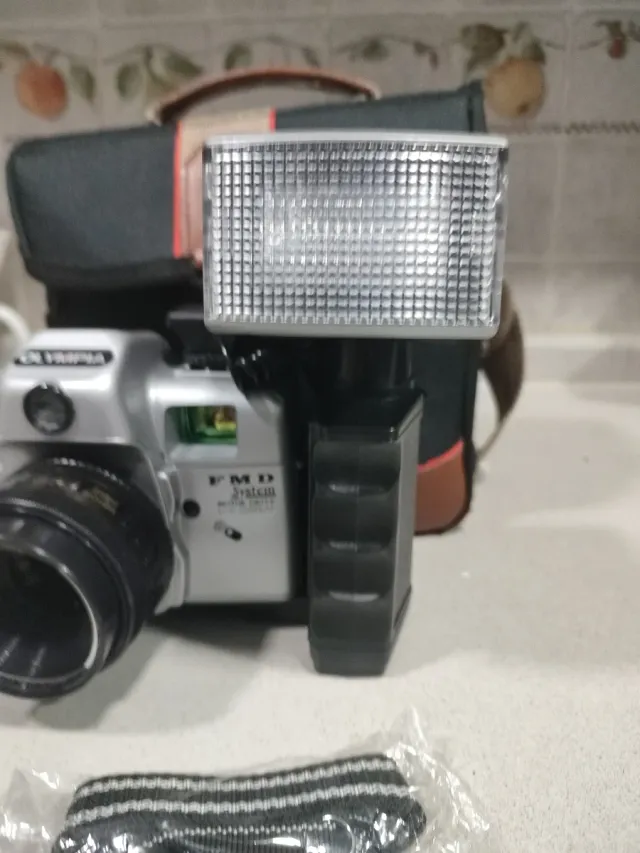 Cámara Olympia FMD System Vintage + Flash