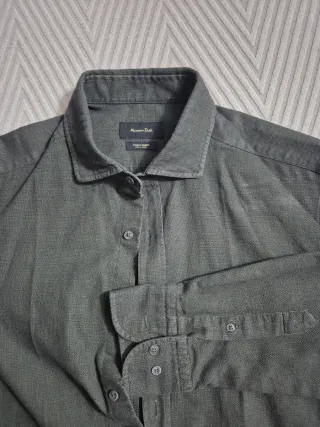 Camisa Massimo Dutti Gris