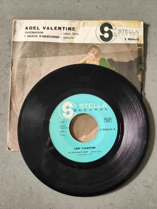 Vinile 45 giri Adel Valentine Stella Records