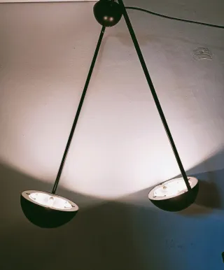 Lampada Bikoni by Tronconi anni '80