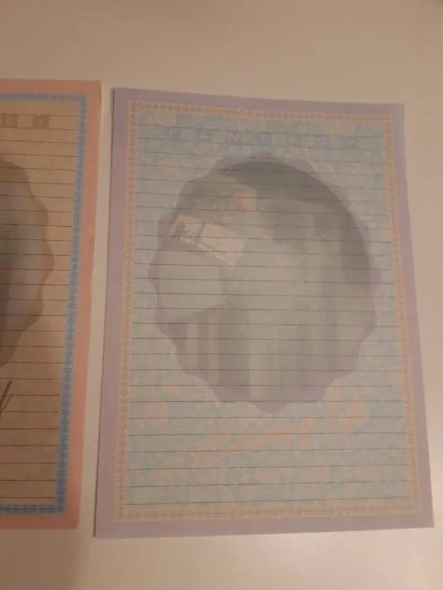 Lote hojas vintage 90s coleccionistas