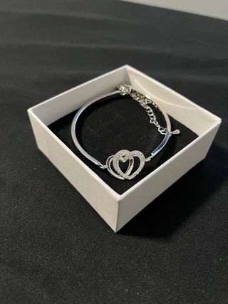 Pulsera artesanal de plata