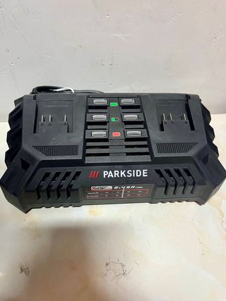 Cargador Doble Parkside 20V 4.5A
