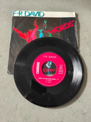 Vinile 45 giri F-R David Words