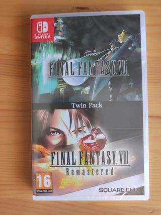 Final Fantasy VII y VIII Switch precintado nuevo