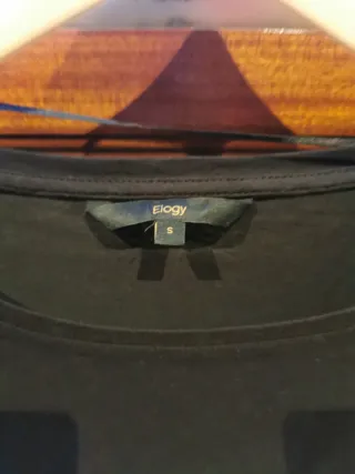 Camiseta Elogy Negra Mujer