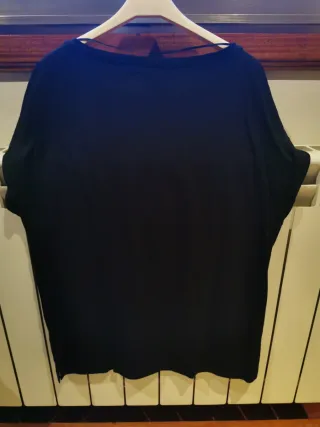 Camiseta Elogy Negra Mujer