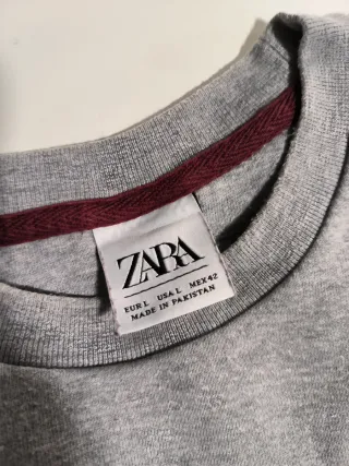 Jersey Zara bloques de color