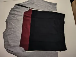 Jersey Zara bloques de color