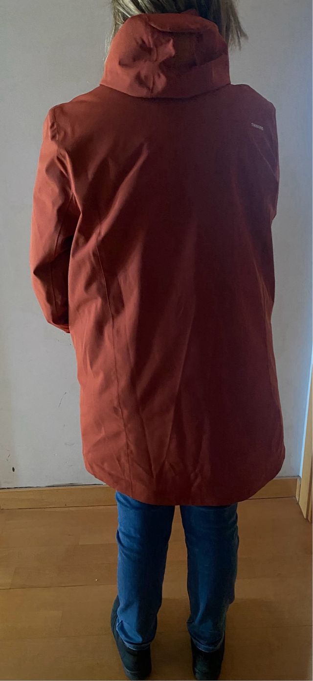 Parka Náutica Tribord Mujer XL Roja