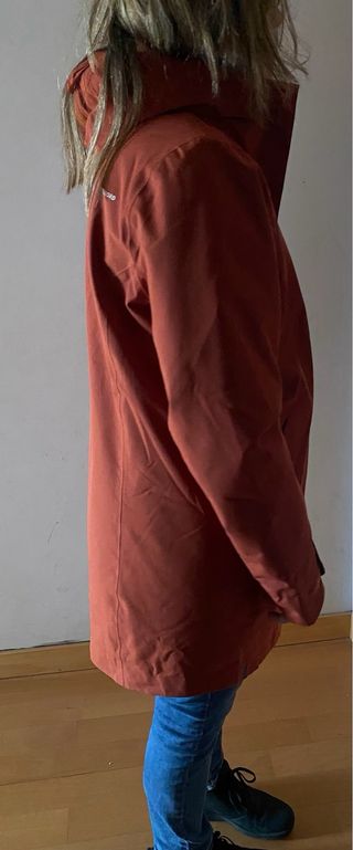 Parka Náutica Tribord Mujer XL Roja
