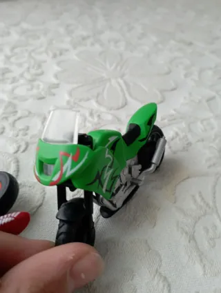 Moto de Juguete Verde