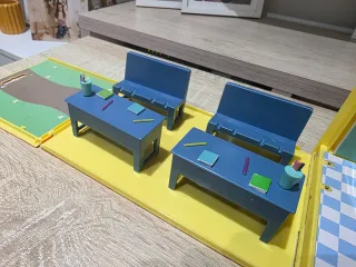 Casa Peppa Pig +furgoneta helados para plastelina.