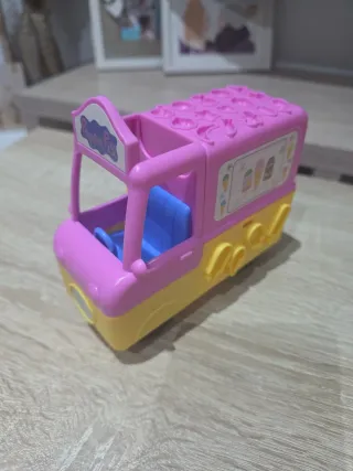 Casa Peppa Pig +furgoneta helados para plastelina.