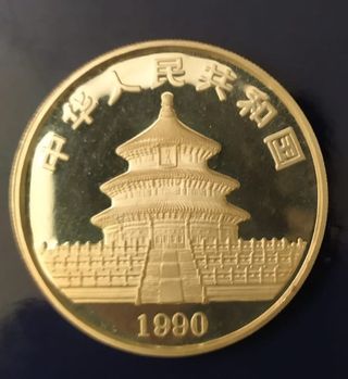 Cina Panda 10 Yuan 1 oz Argento FDC