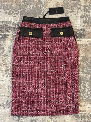 Gonna Pinko Tg S Tweed Rosa Nera