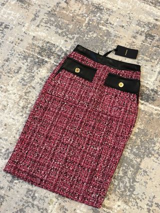 Gonna Pinko Tg S Tweed Rosa Nera