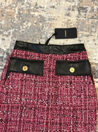 Gonna Pinko Tg S Tweed Rosa Nera