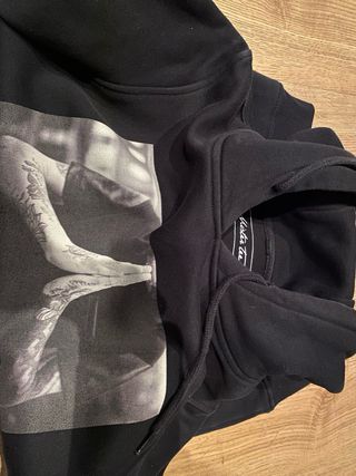 Sudadera Pray niño negra talla XS