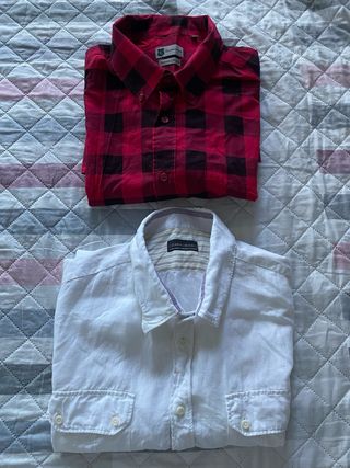 Lote 2 Camisas Hombre Talla XXL