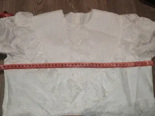 Vestido comunión vintage blanco
