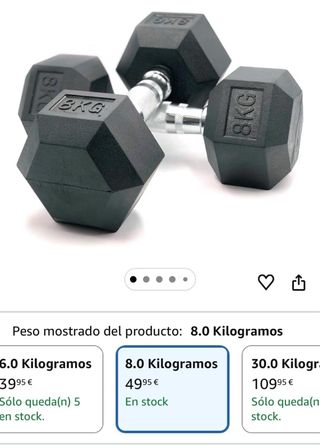 Lote de pesas xioami