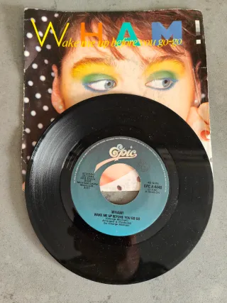 Vinile 45 giri Wham! Wake Me Up Before You Go-Go