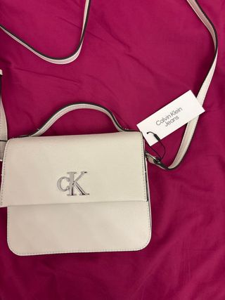 Borsa Calvin Klein Jeans bianca