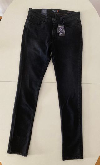 State of Art. Pantalón vaquero negro. W34 L36