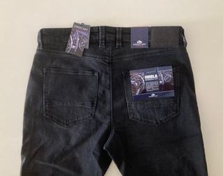 State of Art. Pantalón vaquero negro. W34 L36