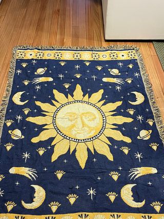 Alfombra decorativa Sol y Luna