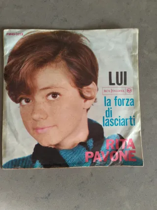 Vinile 45 giri Rita Pavone - Lui / La forza di las