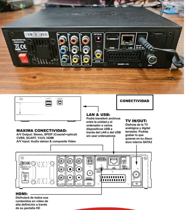 Woxter I-Cube X-Div 35 XP REC HIGH