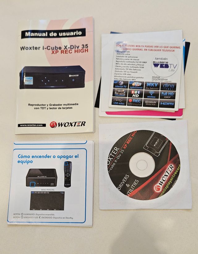 Woxter I-Cube X-Div 35 XP REC HIGH