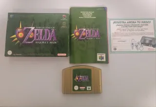 Maschera di Majora di Zelda N64 con scatola in buone condizioni