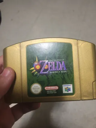 Maschera di Majora di Zelda N64 con scatola in buone condizioni