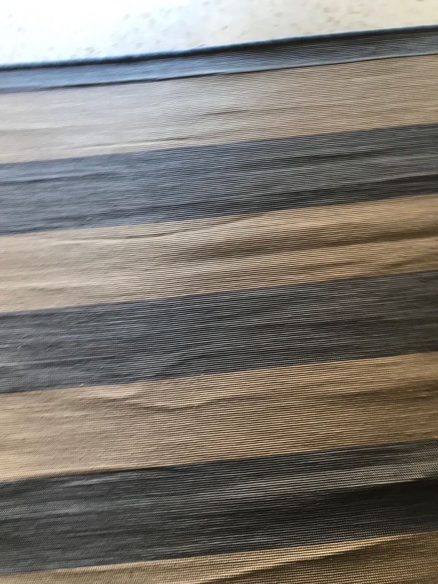 Alfombra Ligera Rayas Beige y Azul 1.20x1.80 jysk