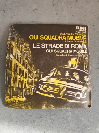Vinile 45 giri Qui Squadra Mobile