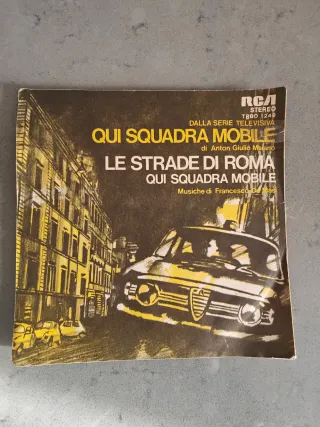 Vinile 45 giri Qui Squadra Mobile