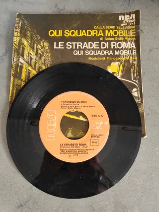 Vinile 45 giri Qui Squadra Mobile