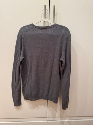 Jersey Pedro del Hierro cuello pico gris Talla S
